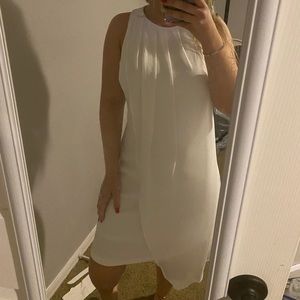 White formal dress
